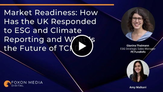 Market readiness: How has the UK responded to ESG and climate reporting and what is the future of TCFD?