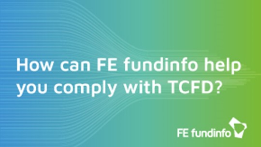 How can FE fundinfo help you comply with TCFD?