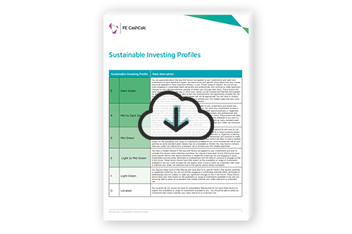 Sustainable Investing Profiles