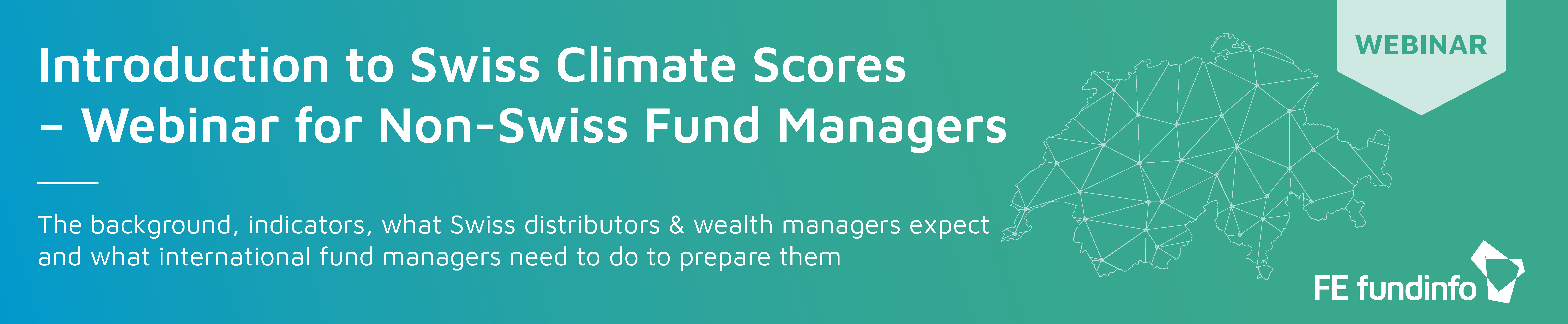 Introduction to the Swiss Climate Scores for Non-Swiss Fund Managers- Webinar