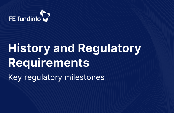 History and Regulatory Requirements