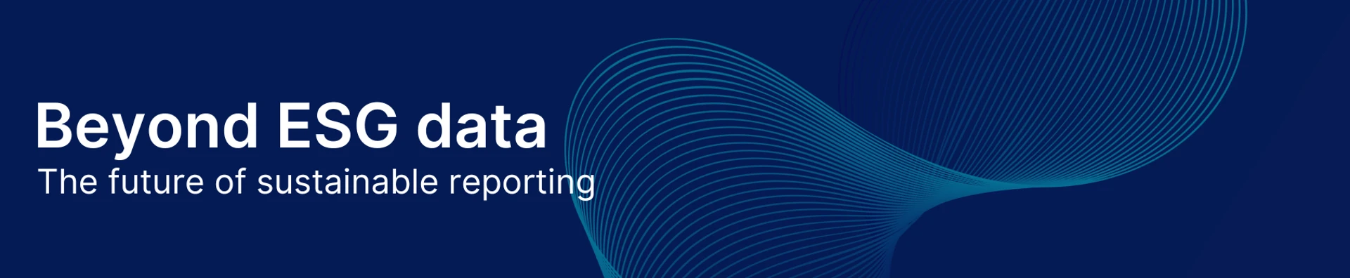 Beyond ESG Data