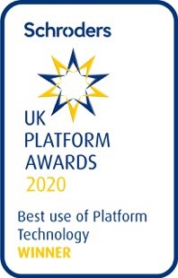 Schroders UK Platform Awards 2020)